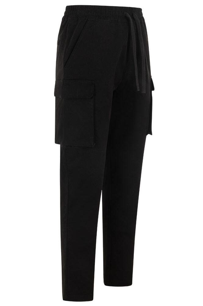 TWILL CARGO PANT CA251006 998 BLACK